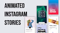 create stylish modern instagram, facebook video story ad