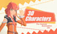 model and rig an anime 3d character for your game