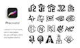 sketch logo ideas for your company in procreate