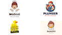 design a unique professional minimalist logo