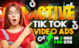 create viral tik tok video ads, dropshipping facebook ads creatives