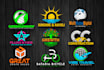 do modern unique and top class business logo design