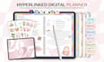 design etsy hyperlinked digital planner, etsy set up and SEO, digital products