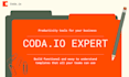 setup coda app for agile pm, CRM or custom templates