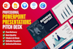 do powerpoint presentation, google slides, prezi, canva, pitch deck design