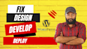 urgently fix wordpress problem, wordpress bug for divi theme, elementor theme