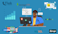 be your backend web developer for nodejs, django, flask projects