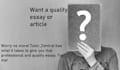 edit and research essays, capstone projects, proposal