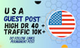do USA guest post link insertion USA blogs USA guest post