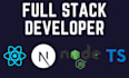 be your fullstack developer reactjs typescript node mongodb
