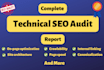 provide an expert SEO audit report with recommendations