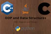 do oop, uml diagram and data structure in c, cpp, java, csharp and python