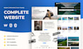 do complete website design and development