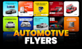 design automotive ad flyers custom flyers car ads car flyers brochure car banner