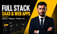 be your full stack web developer for saas web apps and mvps