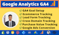 fix or setup google analytics 4, ga4 ecommerce tracking conversion tracking GTM