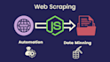 do scrape, automate any website using nodejs and puppeteer