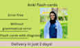 make anki cards and other flash cards related to any topic