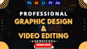 do professional graphic design and video editing