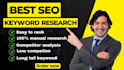do professional SEO keyword research for your website