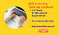 write SEO friendly, flawless turkish content
