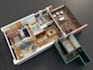 make 3d floor plan of your airbnb home or rental