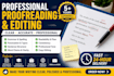 professionally proofread or edit document