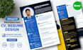 design professional resume and cv template