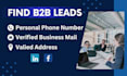 find phone number, email, address for your business
