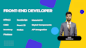 be your frontend developer using react and material UI