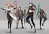 draw your rpg game character design