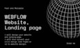 design, redesign your webflow website, convert figma to webflow template