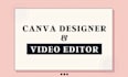 design social media posts, editable canva video templates