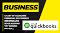 setup quickbooks online and bookkeeping with financial reports