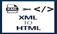 convert your xml data to html file using xslt