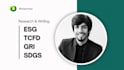 help you in esg, tcfd, sasb, gri, and impact reporting