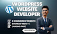 design wordpress ecommerce website and wordpress website development