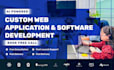 develop custom web application, ai powered software developer for saas ai agents