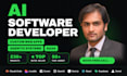 develop custom web application, ai powered software developer for saas ai agents