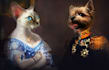 draw a custom royal pet portrait