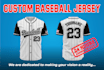 design custom baseball jerseys
