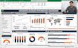 design dashboards in excel sheet