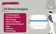 do 2d beam analysis problems