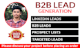 do targeted b2b lead generation and find the valid email address