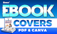 create professional ebook or book cover
