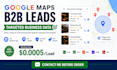 scrape unlimited google maps leads for b2b lead generation and business data