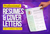 design your resume and cover letter