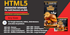 design attractive animated HTML5 banner ads