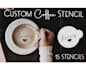 create custom coffee stencil for you