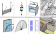 create smart 2d or 3d parametric revit families and models
